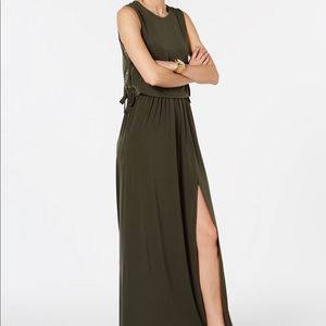 Michael Kors Grommet laced maxi dress size XL NWOT